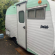 Image for article titled This Awesome Vintage Camper Is So Light That Any Car Could Tow It